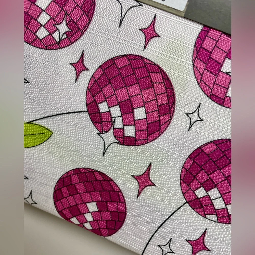 GOLDEN HOUR Disco‎ Ball Shower Curtain NEW